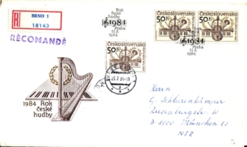 FDC 2647 - CZ 1984 05 002 ●